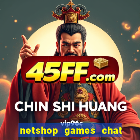 netshop games chat ao vivo